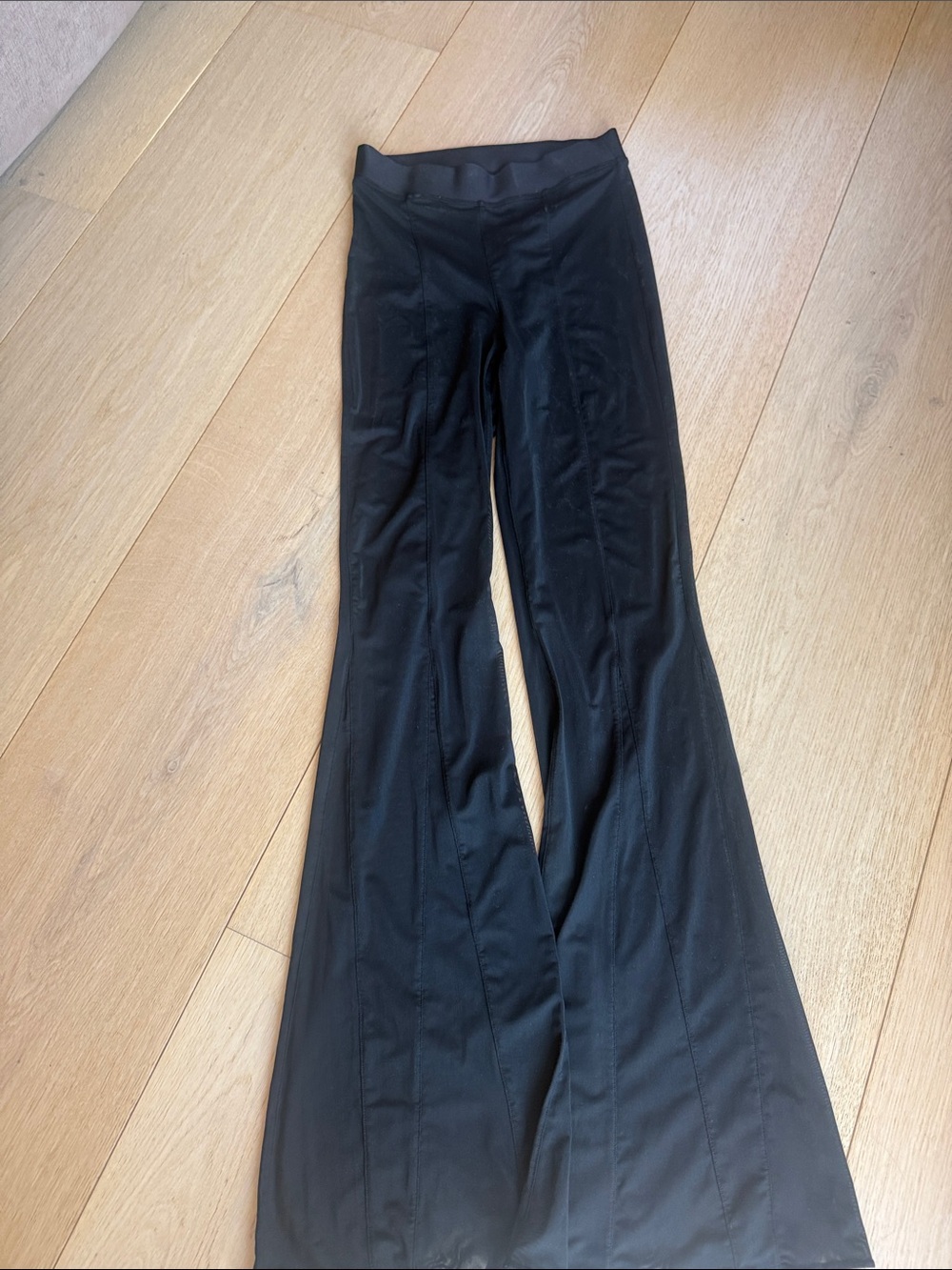 Alo Mesh flared leggings